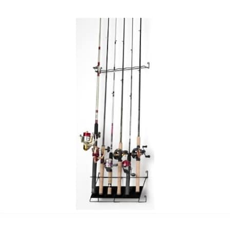 Work-Of-Art RackEm Racks   Vertical 6-rod fishing rod rack - economy WO2588105